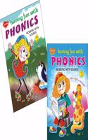 Sawan Having Fun With Phonics-2 And 3 | Pack Of 2 Books