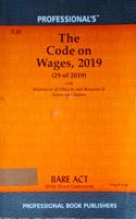 Code On Wages Act,2019 [Paperback] Professional'S