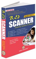 B.Ed. Scanner With Questions Answers Suggestion - Second Semester (English Version)