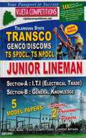 Telangana State - JUNIOR LINEMAN ( TRANSCO, GENCO / DISCOMS TS SPDCL, TS NPDCL [ ENGLISH MEDIUM ]