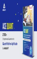 Bank Ace Quant - 2700+ Chapterwise Questions for Quantitative Aptitude by Adda247
