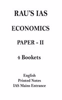 Rau's IAS Economics Optional Printed Notes of Paper 2 for UPSC Mains