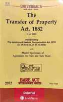 (2021 Edition) The Transfer Of Property Act, 1882 [Universal'S-New Delhi]