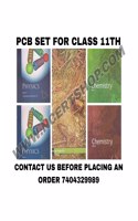 Ncert Science (Pcb) Complete Books Set For Class -11 (English Medium)