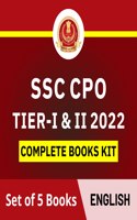 SSC CPO Tier-I & II 2023 Complete Books Kit(English Printed Edition) By Adda247