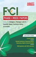 Fci Phase I 2022 Mock Papers Practice Book (English Printed Edition) By Adda247