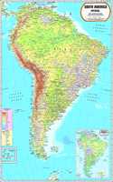 South America Physical Map