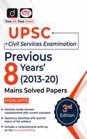 UPSC CSE Mains 8 Years Solved Papers (3Rd Edition) [Perfect Paperback] Drishti Publications; Team Drishti and Dr. Vikas Divyakirti