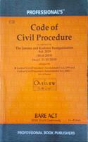 Code Of Civil Procedure With Overview Flowchart Latest Amendments - Cpc Bare Act 2021 Edition