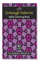 Zen Sangam Zentangle Patterns Adults Coloring Book For Calmness And Stress Relief