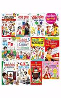 Complete Set For Ukg | Set Of 12 Books | Pre-School Books For Upper Kindergarten