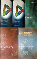 Physics Part 1 & 2, Chemistry Part -1 & 2 And Mathematics Textbook For Class - 11 (Set Of 5 Books Ccombo)