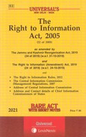 The Right To Information Act, 2005- Bare Act With Short Notes [2021 Edn]