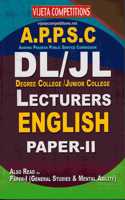 Appsc Degree/Junior College Lecturers English Paper-Ii