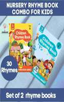 Edsmart Kids Nursery Rhyme Book Combo For 2-6 Years Old [64 Pages], 30 Kids Rhymes With Attractive Pictures| Famous Kids Rhyme And More