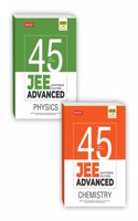MTG 45 Years JEE Advanced Previous Years Solved Papers with Chapterwise Solutions - Physics, Chemistry (1978-2022), JEE Advanced PYQ For 2023 Exam (Set of 2 Books)-