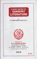A Short History Of Sanskrit Literature