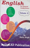 English Neetu Singh Volume 2 Only Second Hand & Used Book