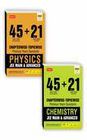 Mtg 45 + 21 Years Jee Main And Iit Jee Advanced Previous Years Solved Papers With Chapterwise Topicwise Solutions Physics, Chemistry (Set Of 2 Books) - Jee Advanced Pyq Question Bank For 2023 Exam MTG Editorial Board