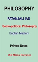 Socio-Political Philosophy Notes in English By Patanjali IAS For UPSC Mains