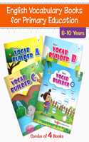 Blossom Vocabulary Books For Kids In English | 5 To 10 Year Old | Includes Vocab Builder With Fun Activities And Colourful Pictures For English Learning | Pack Of 4